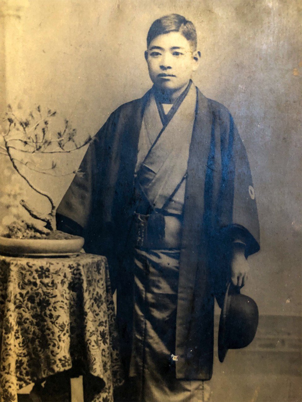 渡台直後の佐野庄太郎。19歳の大志が透けて見える