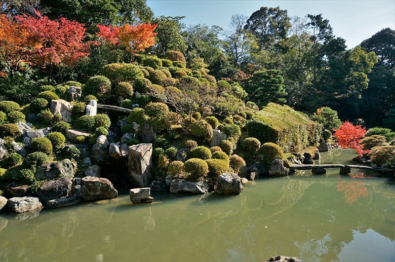 智積院，鑑賞式庭園（提供：林亦峰）