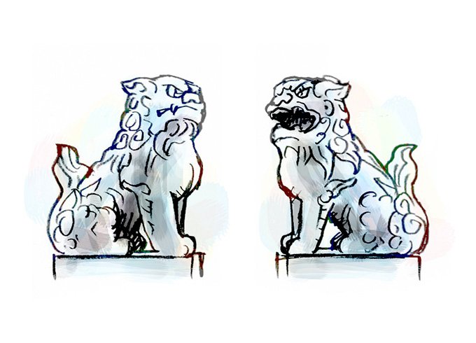 “Komainu”: The Shrine’s Guardian Figures