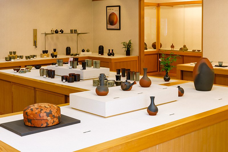 “伊藤赤水作品馆”内景，里面还陈列着第一代到第四代的作品