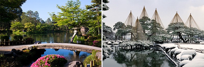 Kenrokuen Garden (Photos courtesy Kanazawa City)