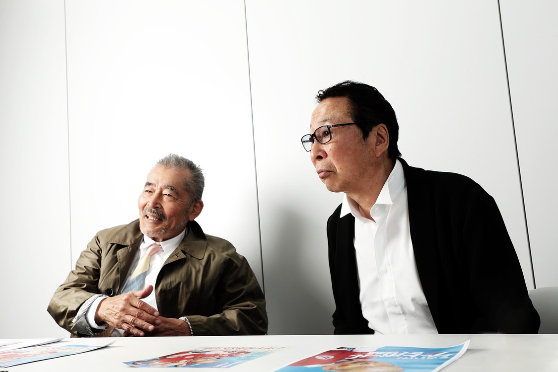 藤竜也と石倉三郎、“撮影所育ち”のベテランが初共演　映画『それいけ！ゲートボールさくら組』で同級生役