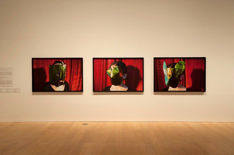 ミーラ・フレイズ『グラディエーター』『マドンナ』『ダンス・ウィズ・ウルブズ』（2010年／Courtesy: XVA Gallery）。