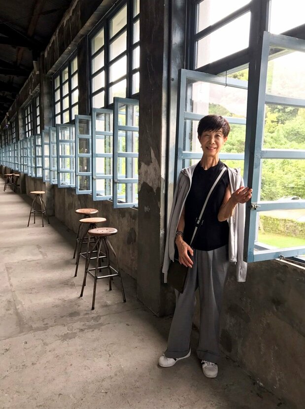 台湾旅行中に撮った写真(安村美佐子さん提供)