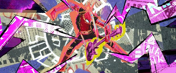 新登場のスパイダー・パンクは絵柄もパンキッシュ ©2023 CTMG. © & ™ 2023 MARVEL. All Rights Reserved.