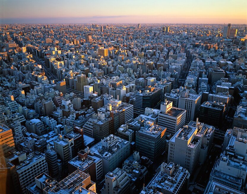 View of eastern Tokyo