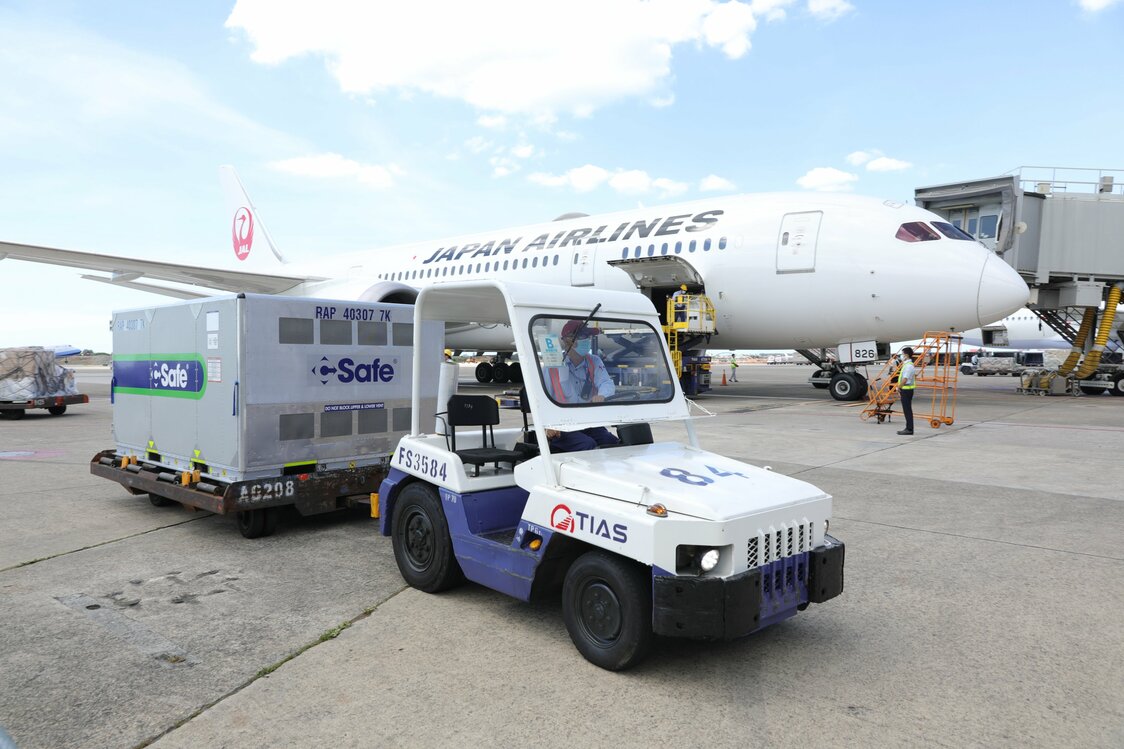 6月4日に日本が提供した第1弾のワクチンが届くと、一部には「日本人がいらないワクチンを押し付けた」と攻撃的な発言をする人もいた（台湾衛生福利部提供）