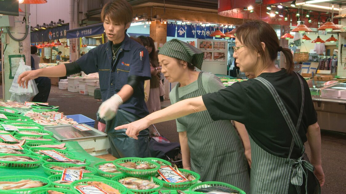 魚食文化に親しむ金沢の人たち