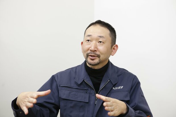 Yuki Precision COO Nagamatsu Jun. (© Yamamoto Raita)