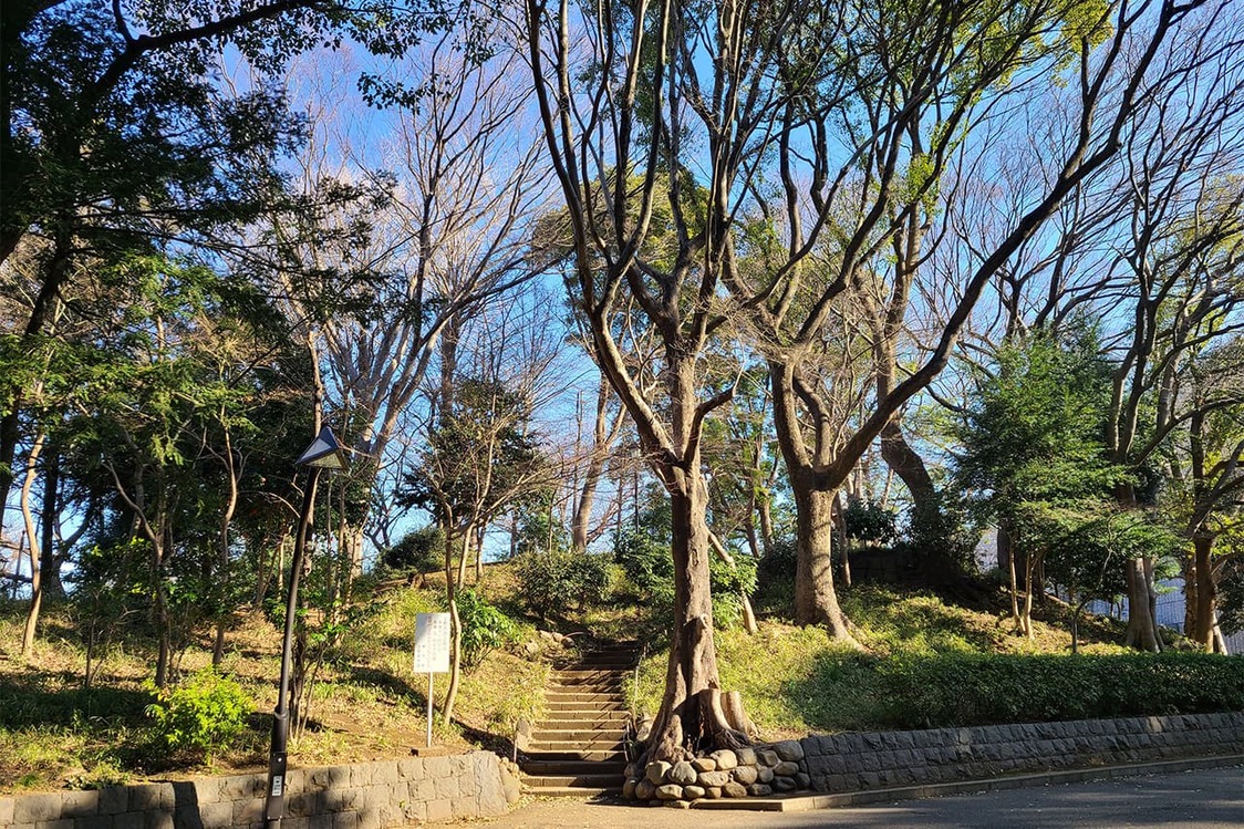 El túmulo Suribachiyama es uno de los escasos túmulos funerarios que se conservan en el centro de Tokio. (Pixta)