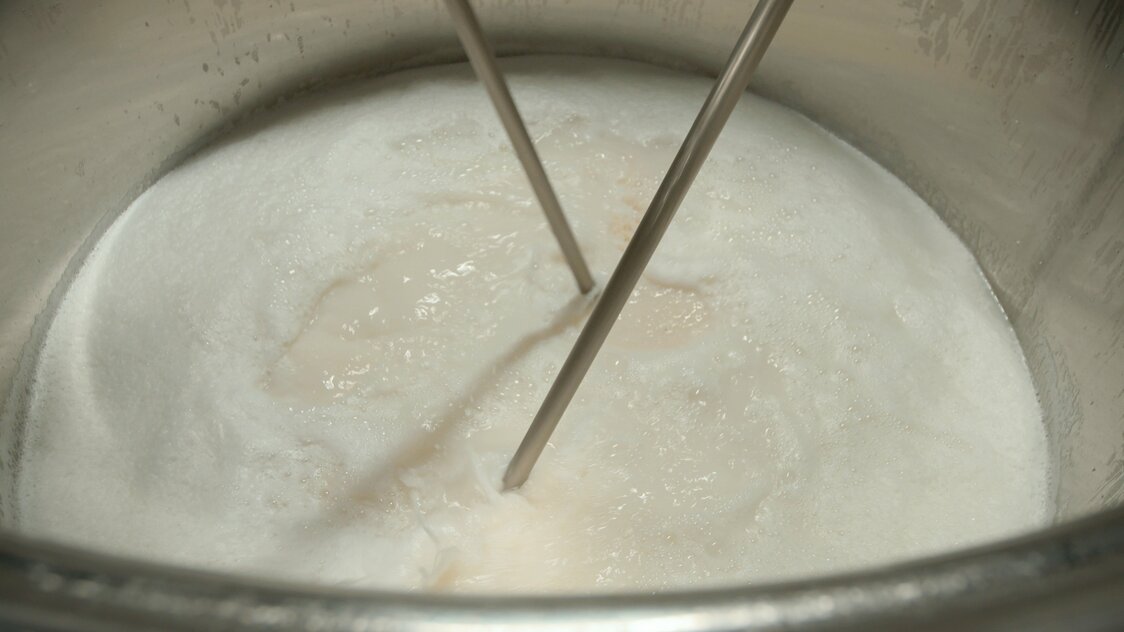 酒母造りは大切な工程
