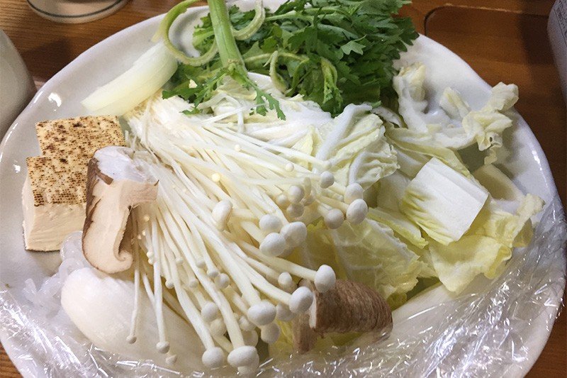 土湯的蔬菜（攝影：野島剛）