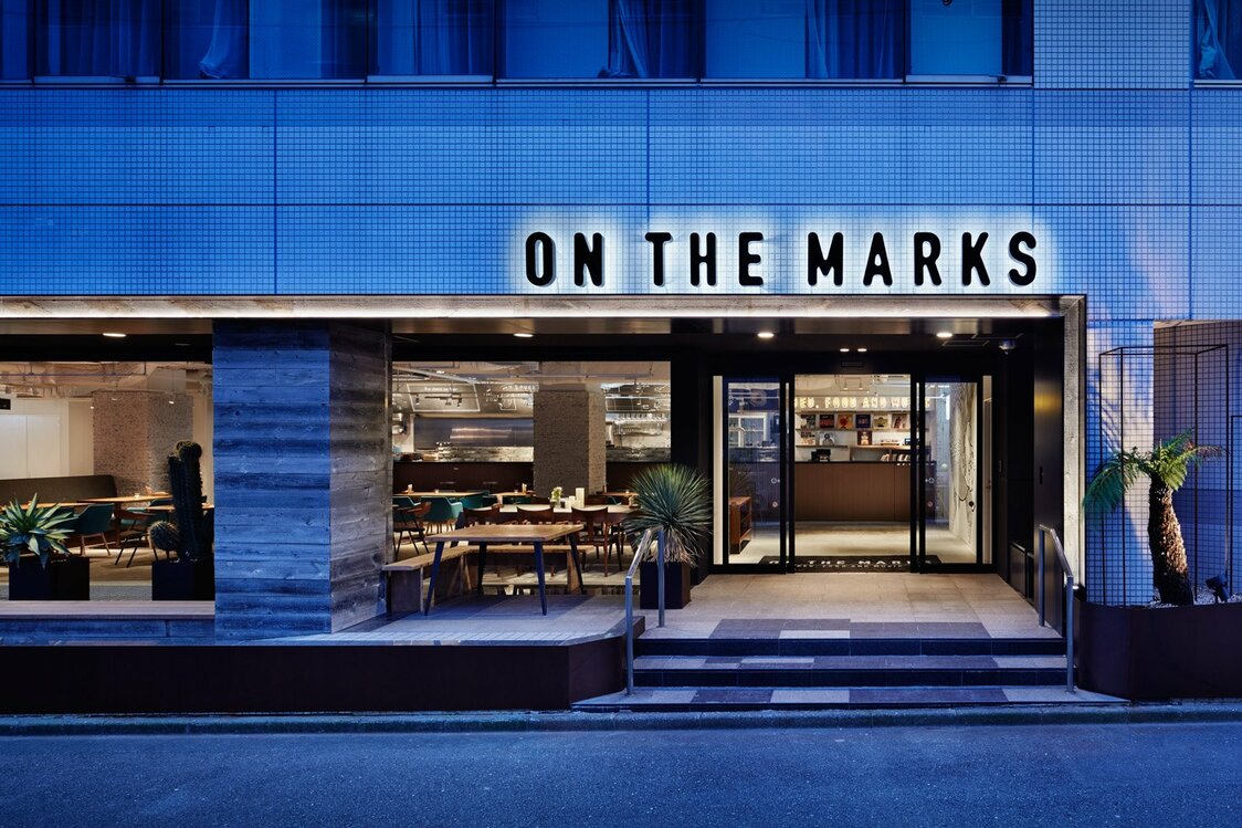 JR川崎駅前にある「ON THE MARKS KAWASAKI（オン ザ マークス 川崎）」