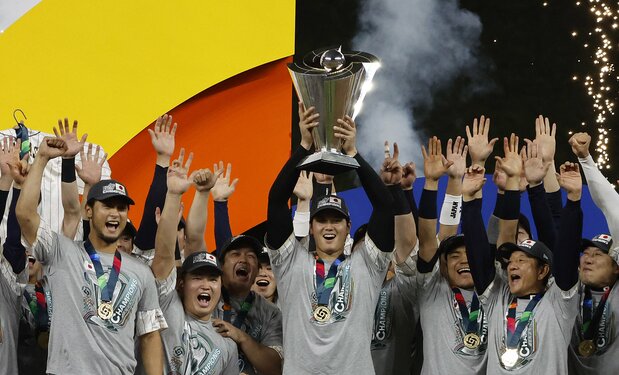 WBC優勝(USA TODAY Sports vis Reuters Connect)