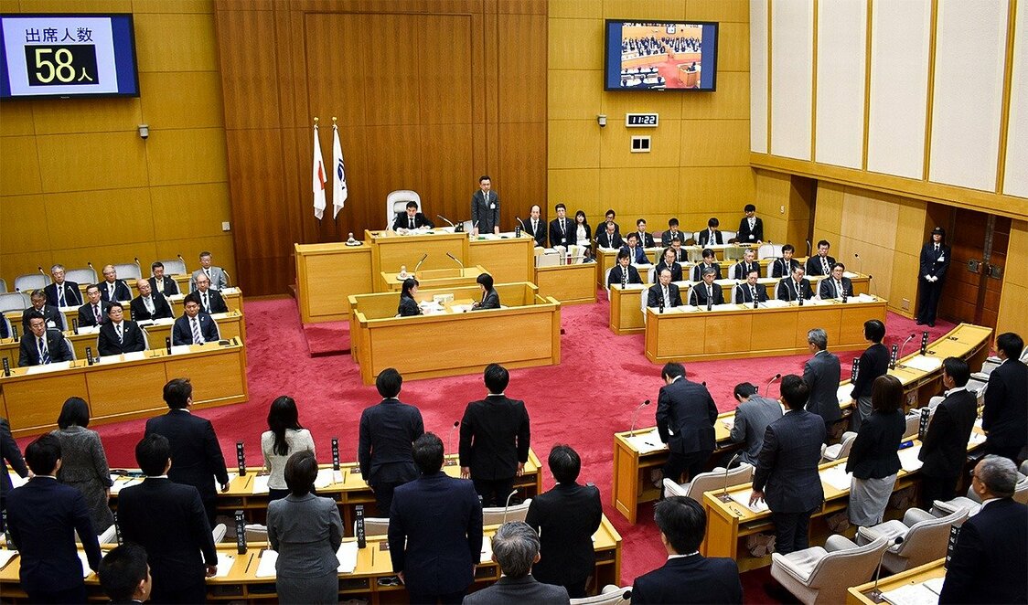 ヘイトスピーチ禁止条例を可決した川崎市議会（時事通信）