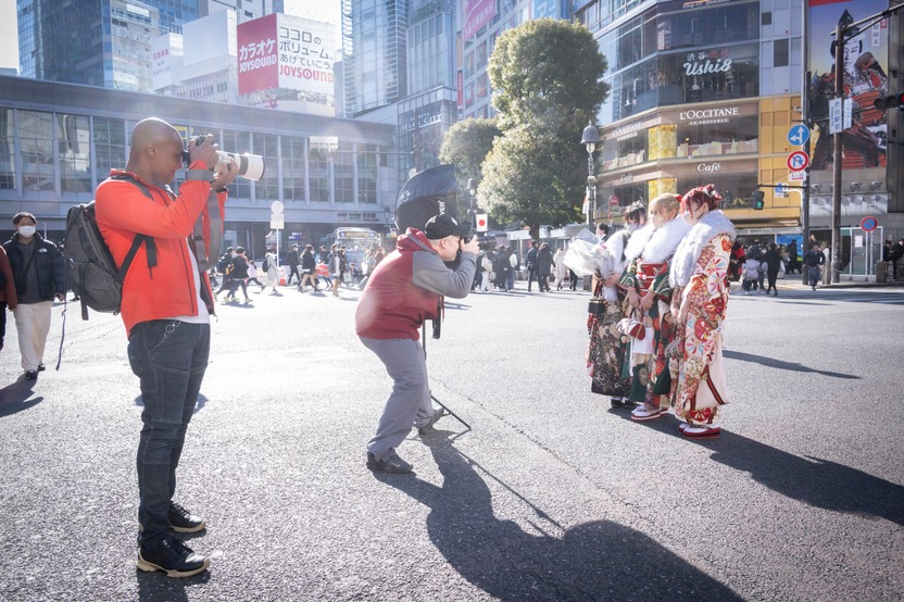 2023年1月9日、「成人の日」の渋谷