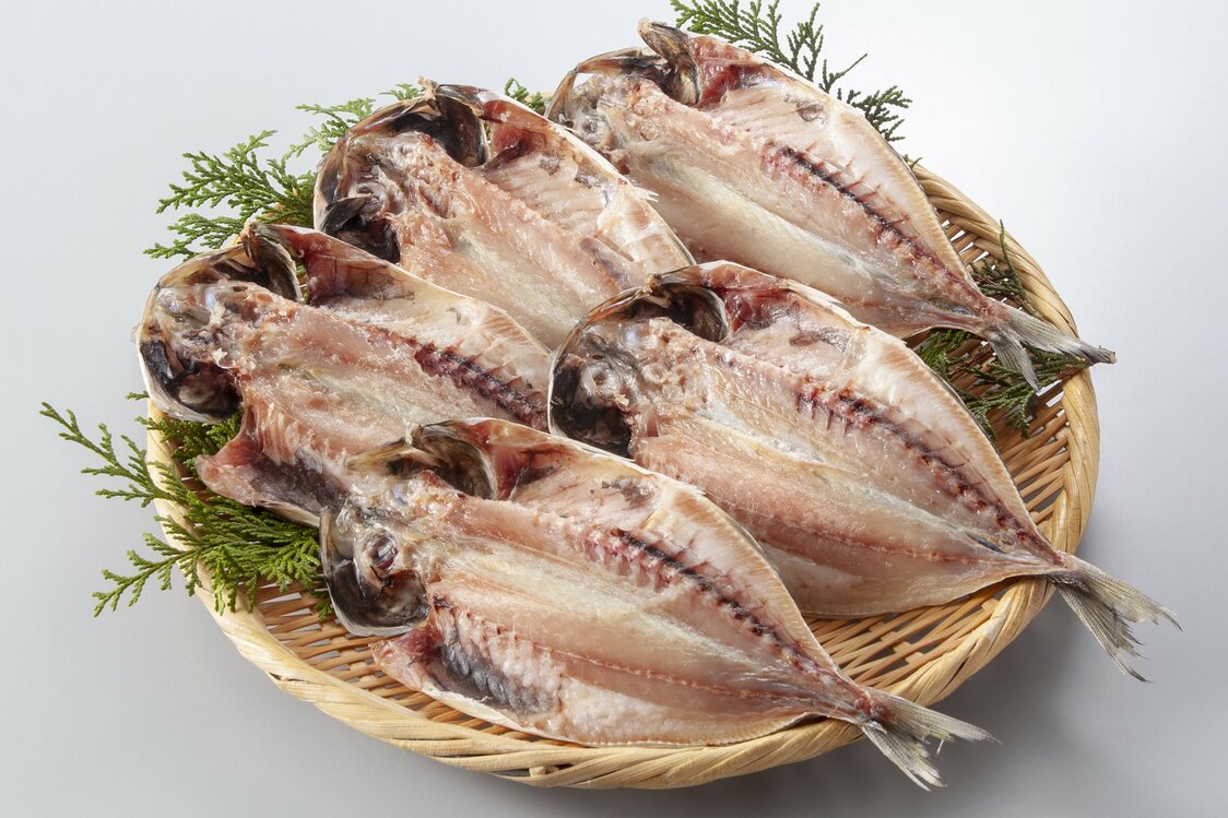 日本の食卓に欠かせないアジの開き　写真：PIXTA