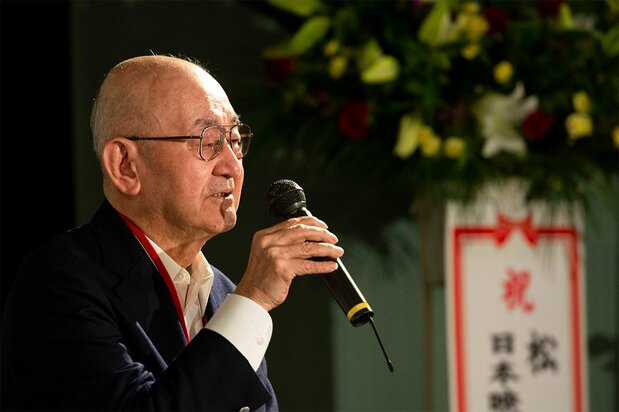 纪念小津安二郎暨蓼科高原电影节上,在电影上映的间隙聊起舅舅的长井秀行