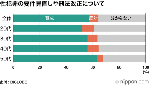 性犯罪の要件見直しや刑法改正について