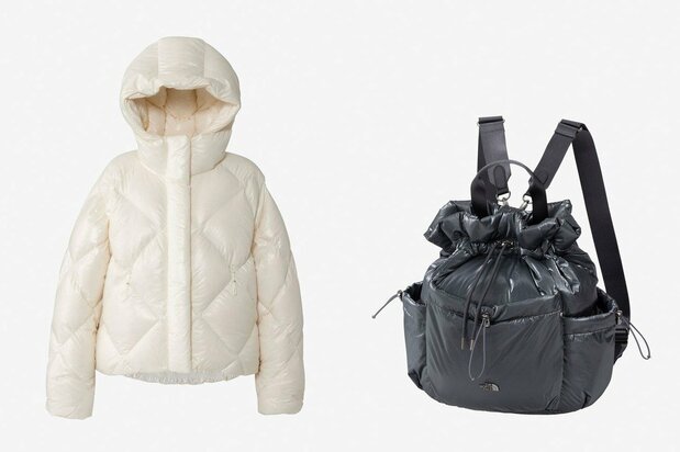 La versión coreana de TNF ofrece muchos productos para mujer centrados en el uso urbano, incluyendo ropa de abrigo y bolsos orientados a la moda. (© Goldwin)