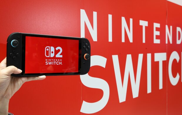 “Nintendo Switch2”在媒体体验会上首次亮相（4月3日，时事社）