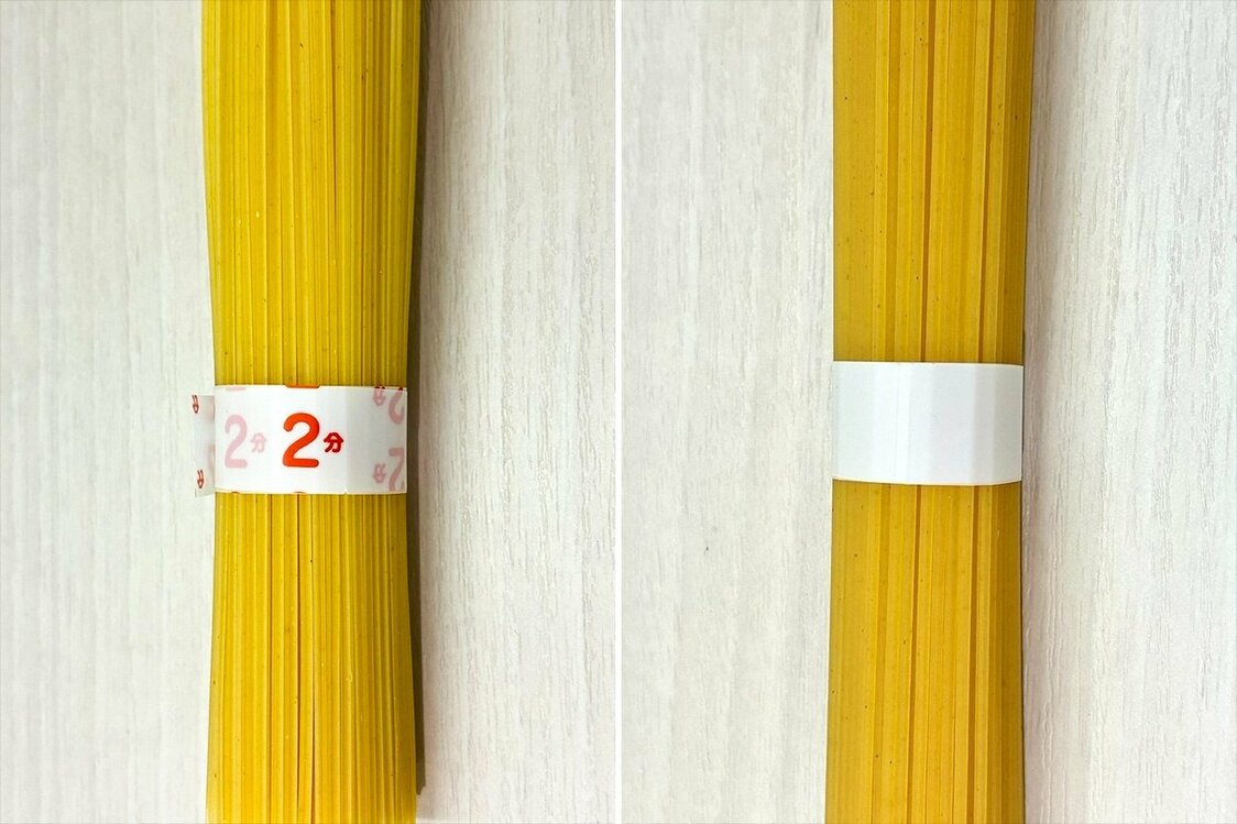 変更前（左）と変更後（写真提供 : 日清製粉ウェルナ）