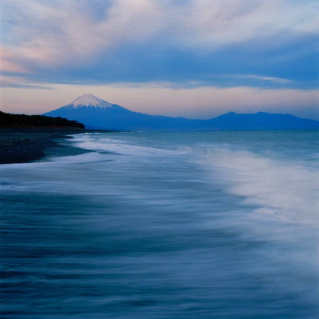 Photo taken from the Miho coast (January)