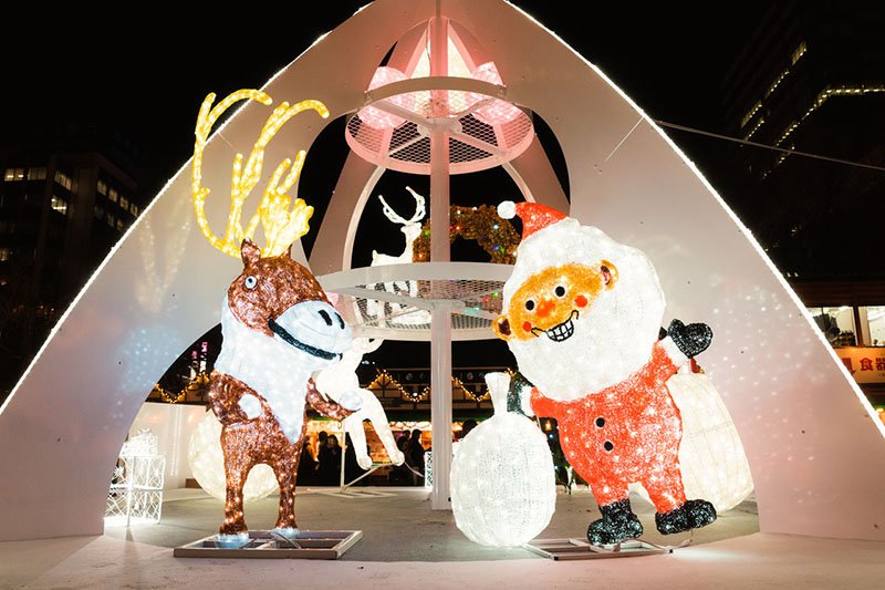 La iluminación blanca de Sapporo: el romanticismo de la ciudad invernal