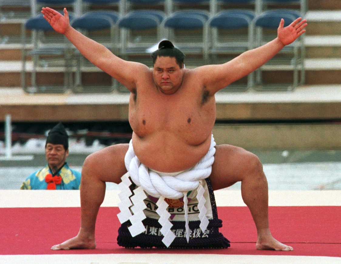横綱・曙（ロイター）