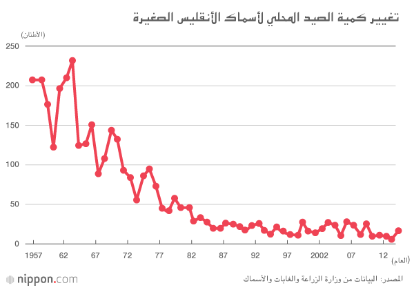 نداء من أسماك الأنقليس اليابانية المهددة بالانقراض