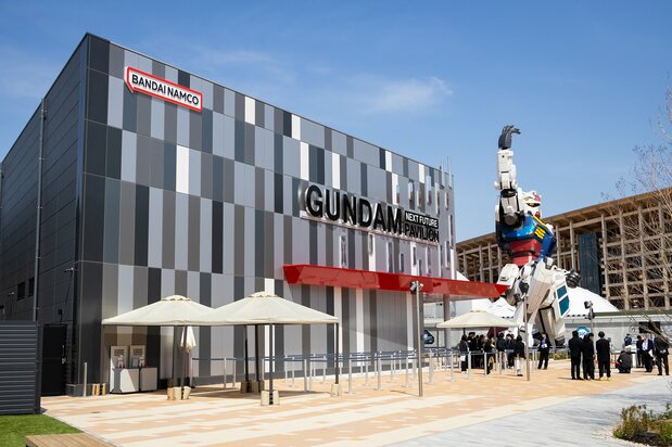 The Gundam Next Future pavilion. (© Nippon.com)