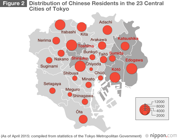 New Chinatowns Take Root Around Tokyo